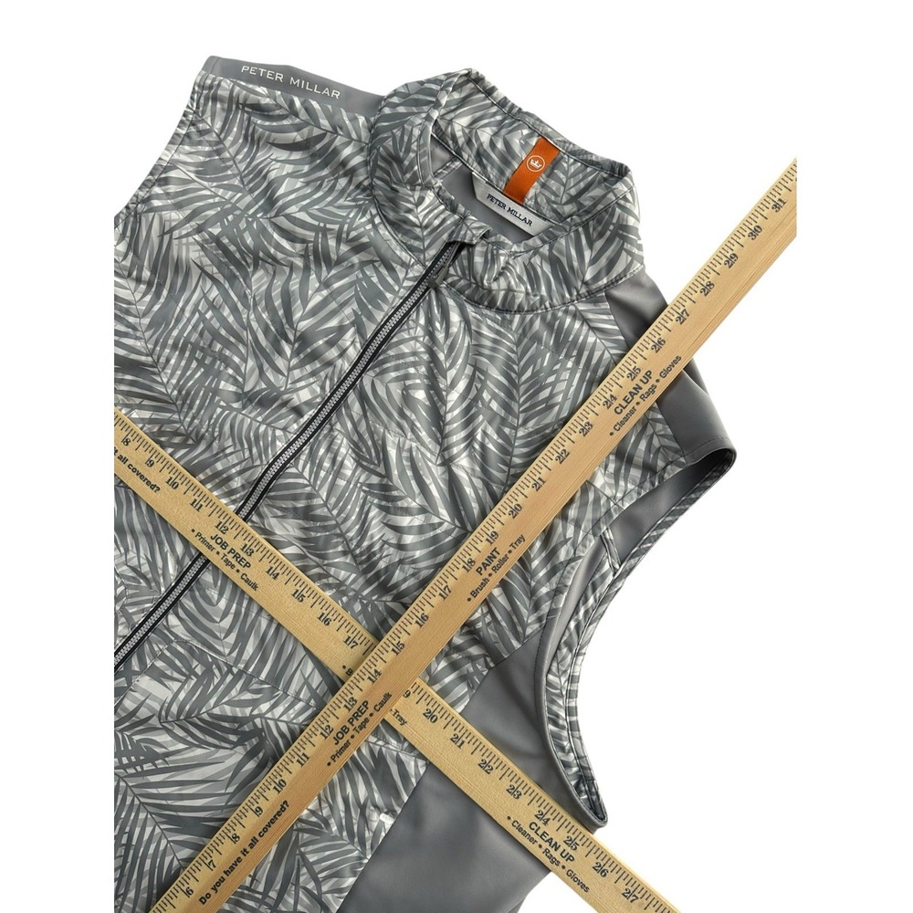 Peter Millar Crown Sport Gale Gray Fuse Elite Hybrid Golf Vest Men's Size 2XL - Picture 7 of 10